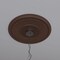 Ekena Millwork Berkshire PVC Medallion (Canopies up to 8 3/8"), 19"OD x 3 1/2"ID x 1"P, Metallic Rust CMP19BEDRU - alternate 6